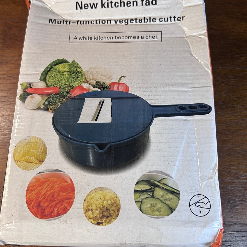 KitchenAid Multi-Function Vegetable Cutter - Black - Picture 2 of 5